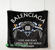 Balenciaga Throw Blankets